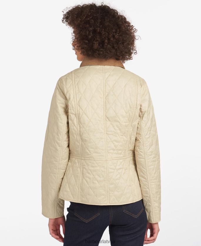 Barbour sievietes vasaras liddesdale stepēta jaka P8J88A1407 apģērbs flote/pērle