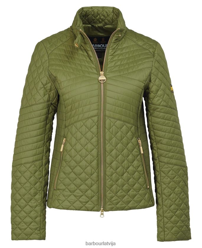 Barbour sievietes veidošanās stepēta jaka P8J88A1496 apģērbs melns