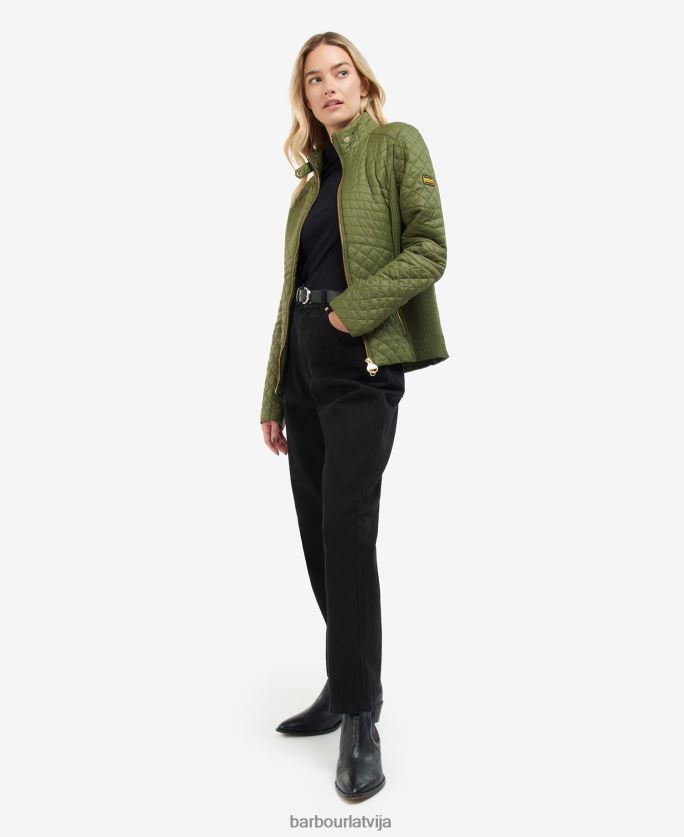 Barbour sievietes veidošanās stepēta jaka P8J88A1496 apģērbs melns
