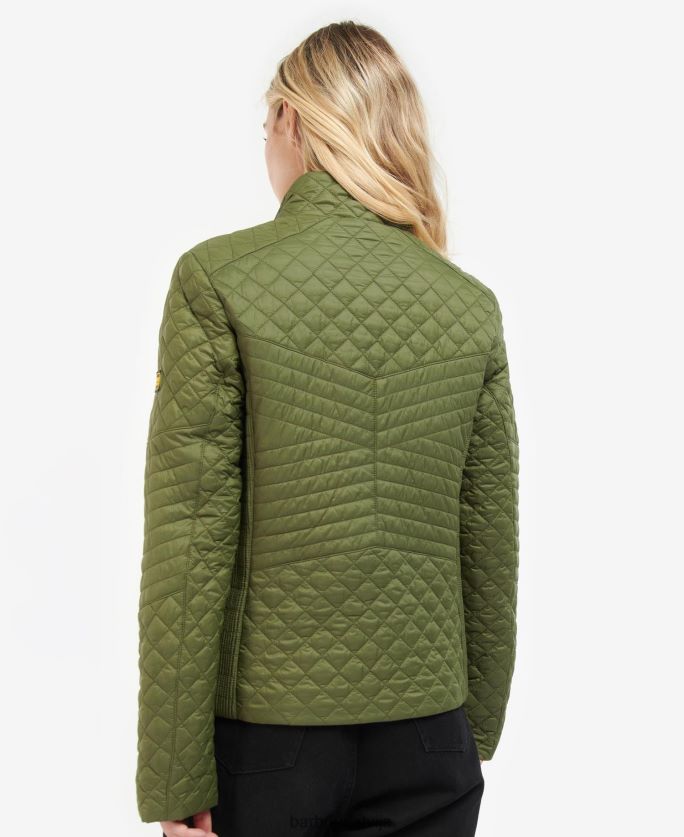Barbour sievietes veidošanās stepēta jaka P8J88A1496 apģērbs melns