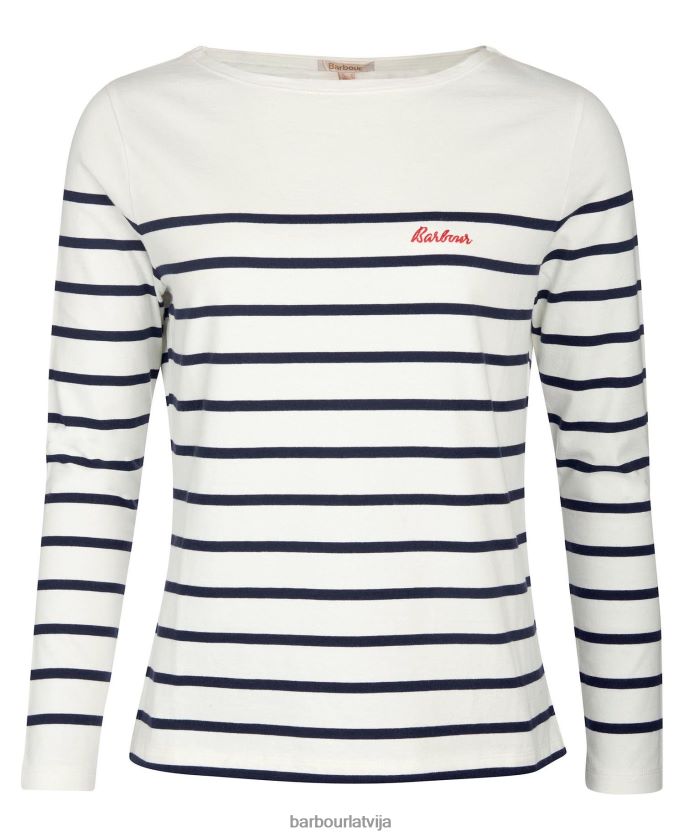 Barbour sievietes Bredlija tops P8J88A1677 apģērbs mākonis/jūras flote