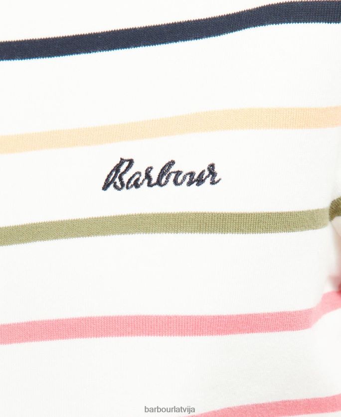 Barbour sievietes Hawkins tops P8J88A1665 apģērbs mākoņu josla