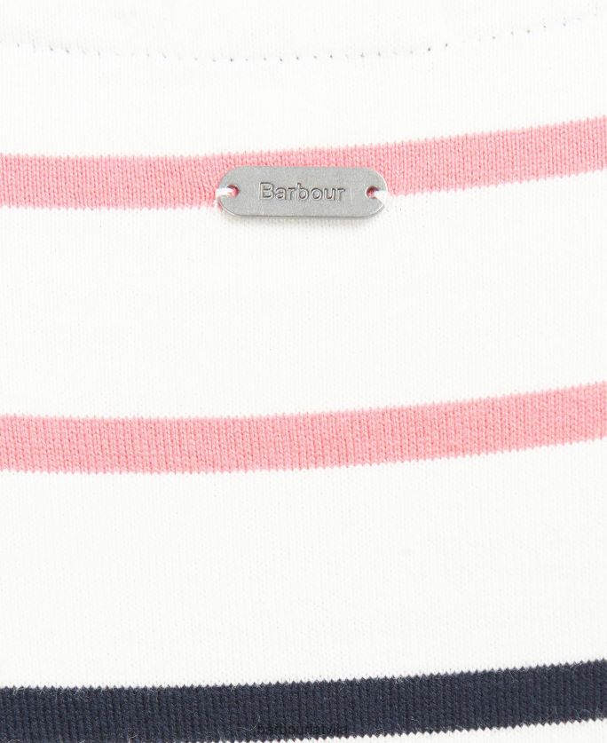 Barbour sievietes Hawkins tops P8J88A1665 apģērbs mākoņu josla