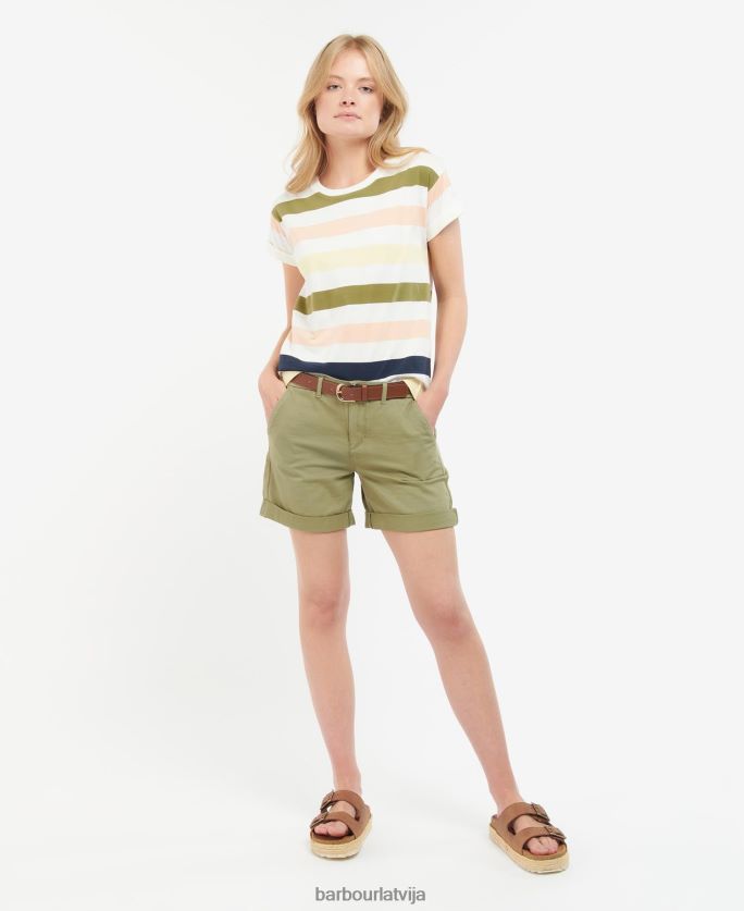 Barbour sievietes Lyndale tops P8J88A1678 apģērbs paniņas multi light