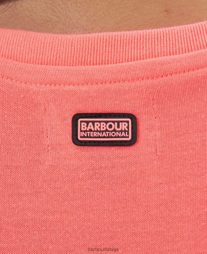 Barbour sievietes Sandersona t-krekls P8J88A1687 apģērbs atomu koraļļi