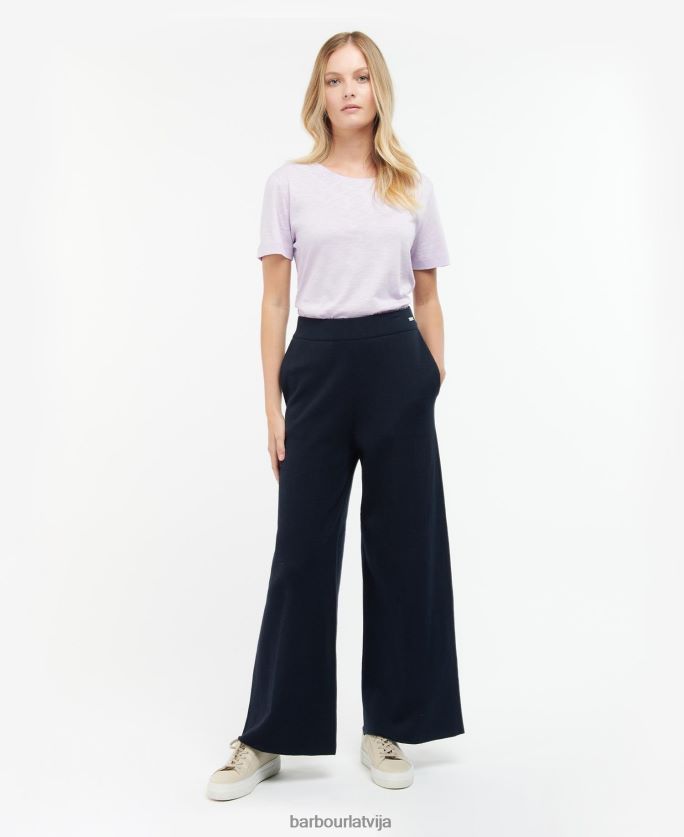 Barbour sievietes darla tops P8J88A1751 apģērbs zilā zvaniņa