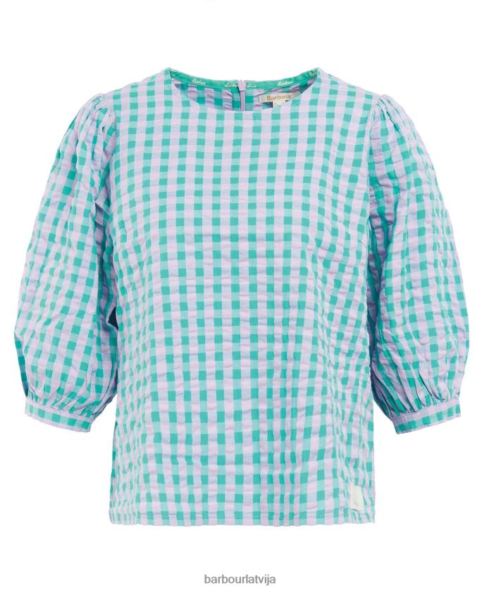 Barbour sievietes ģerānijas augšdaļa P8J88A1610 apģērbs klasisks multi