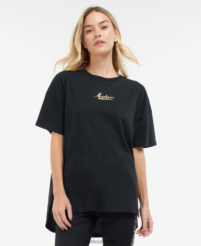 Barbour sievietes labirinta augšdaļa P8J88A1692 apģērbs kajēna