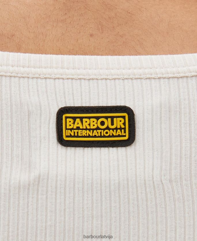Barbour sievietes lorimer t-krekls P8J88A1693 apģērbs oļi