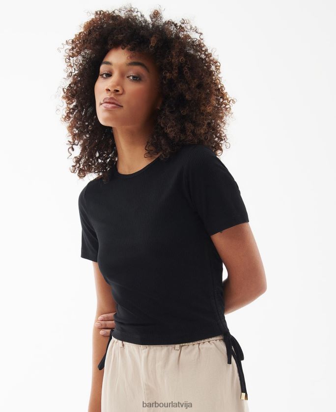 Barbour sievietes lorimer t-krekls P8J88A1719 apģērbs oļi