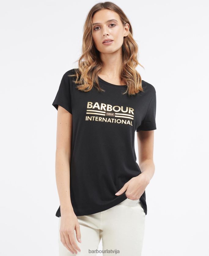 Barbour sievietes oriģināls t-krekls P8J88A1699 apģērbs balts