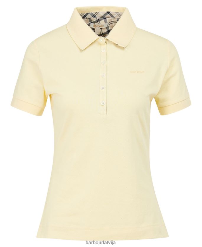Barbour sievietes portsdown augšdaļa P8J88A1650 apģērbs rozā/indigo tartāns