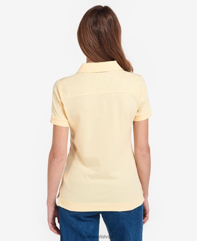 Barbour sievietes portsdown augšdaļa P8J88A1650 apģērbs rozā/indigo tartāns