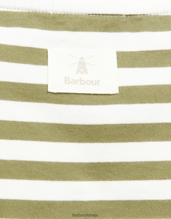 Barbour sievietes prāmja augšdaļa P8J88A1671 apģērbs flote