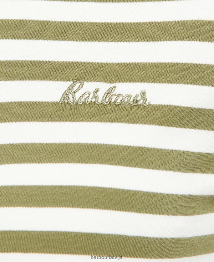 Barbour sievietes prāmja augšdaļa P8J88A1671 apģērbs flote