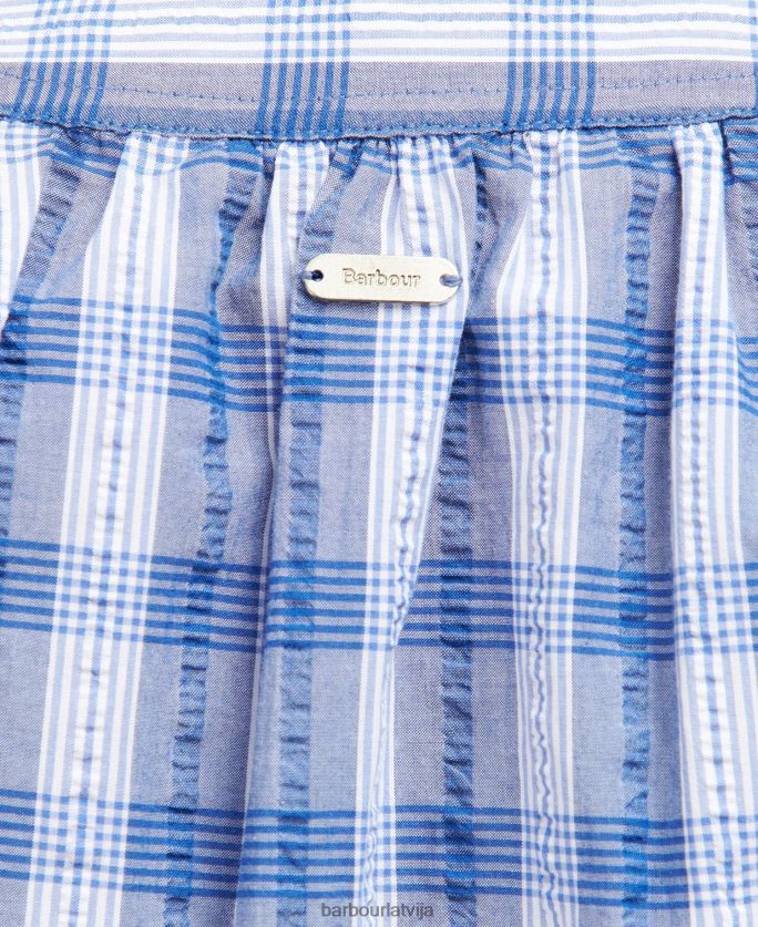 Barbour sievietes renfew top P8J88A1642 apģērbs zilā zvana pārbaude