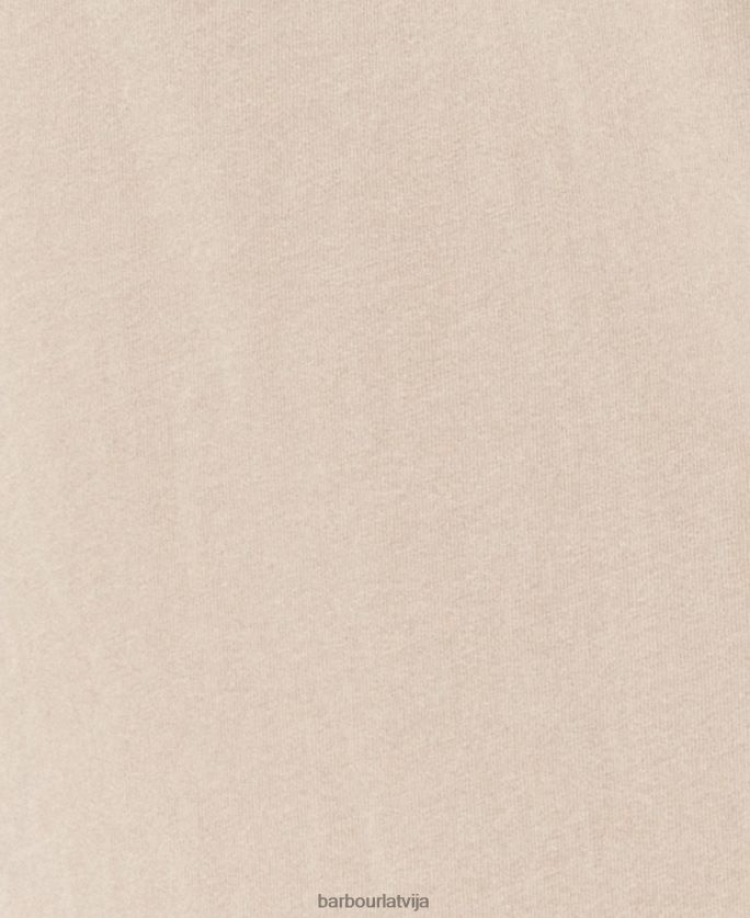 Barbour sievietes soules t-krekls P8J88A1712 apģērbs vasaras melns