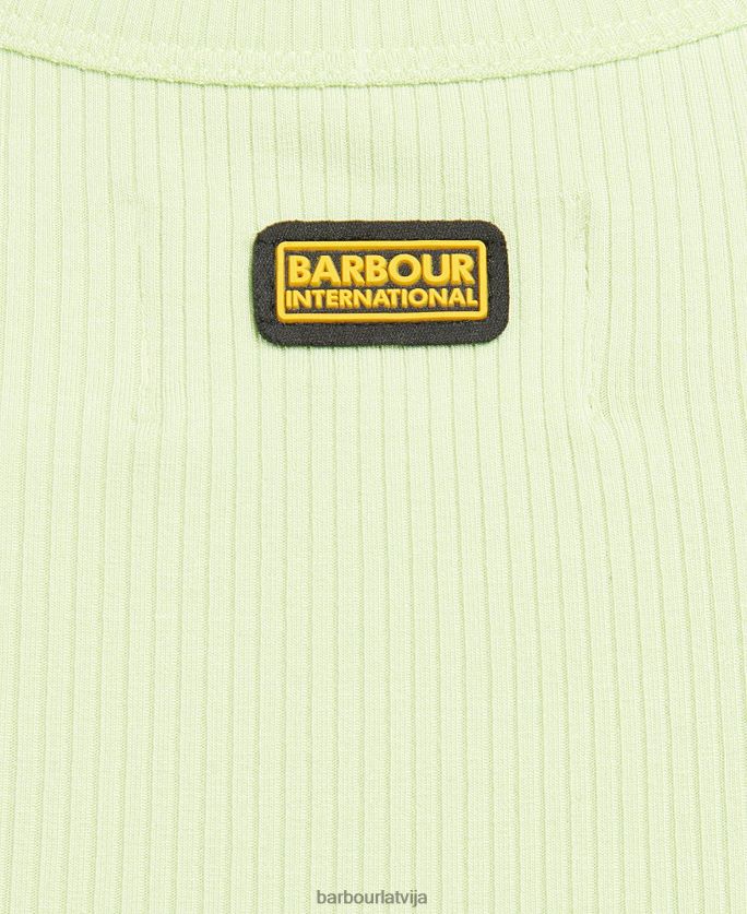 Barbour sievietes stretton top P8J88A1743 apģērbs laima sorbets