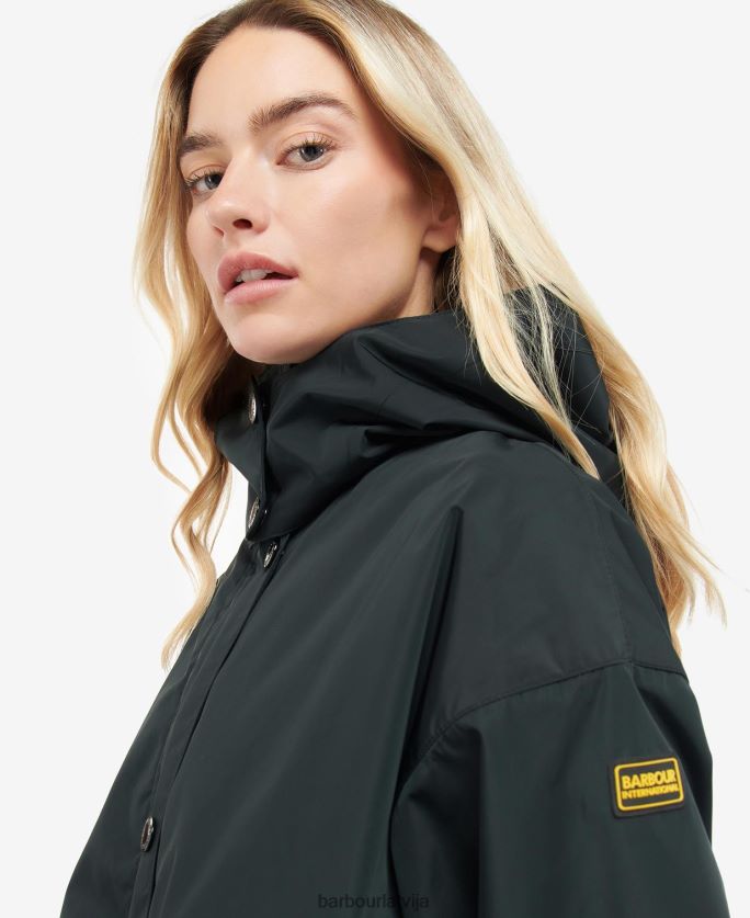 Barbour sievietes Crossfields ūdensizturīgs uzrakts P8J88A1532 apģērbs palmu zaļš