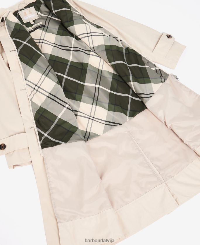 Barbour sievietes somerland trencis P8J88A1523 apģērbs tumša flote/senā papele