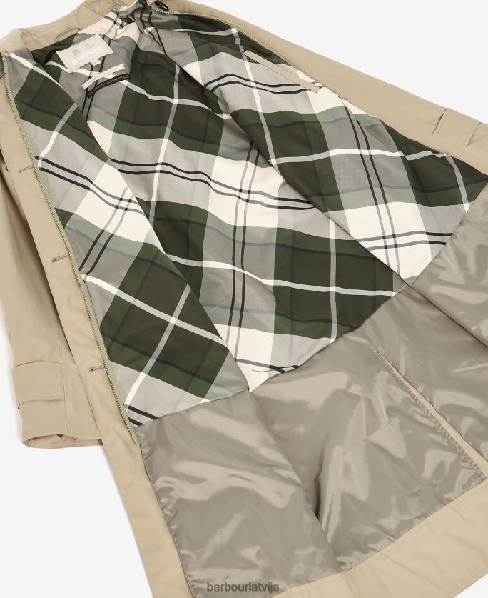 Barbour sievietes somerland trencis P8J88A1530 apģērbs tumša flote/senā papele
