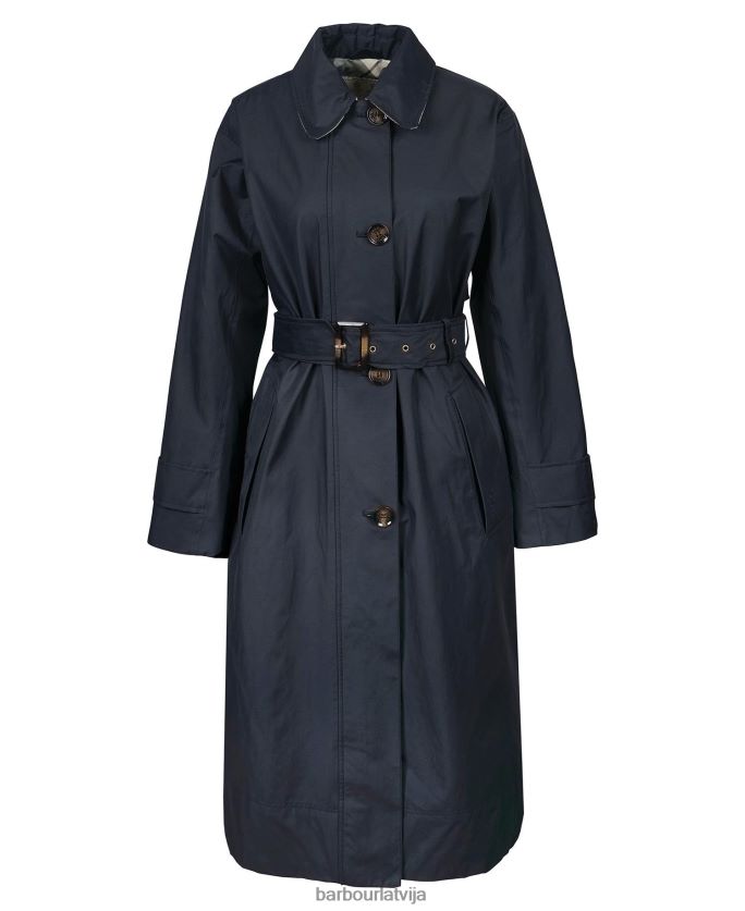 Barbour sievietes somerland trencis P8J88A1533 apģērbs tumša flote/senā papele