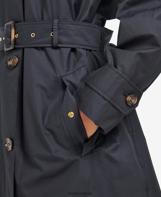 Barbour sievietes somerland trencis P8J88A1533 apģērbs tumša flote/senā papele