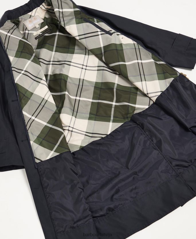 Barbour sievietes somerland trencis P8J88A1533 apģērbs tumša flote/senā papele