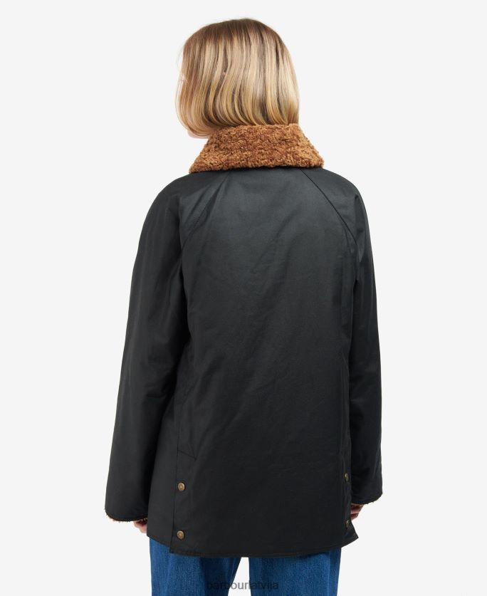 Barbour sievietes carloway vaska jaka P8J88A1385 apģērbs paparde/klasiskais tartāns