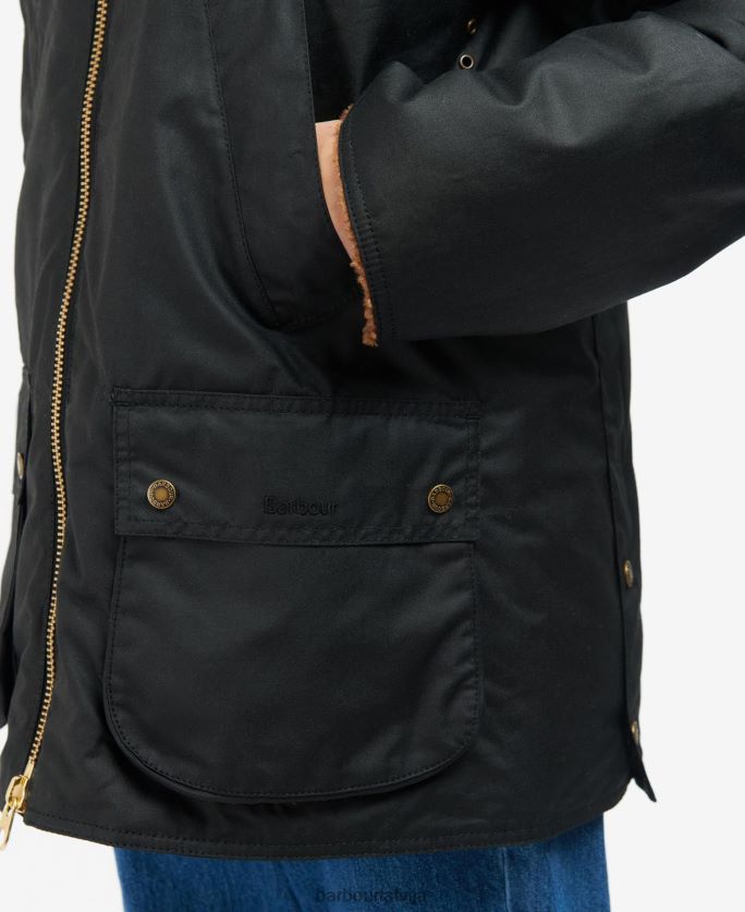 Barbour sievietes carloway vaska jaka P8J88A1385 apģērbs paparde/klasiskais tartāns