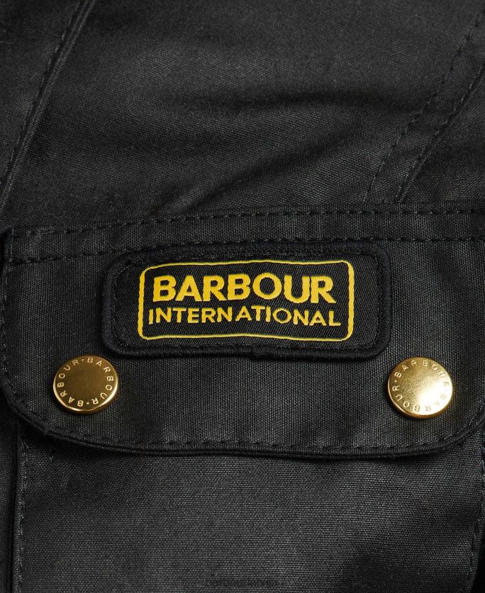Barbour sievietes dāmu starptautiskā vaskota jaka P8J88A1380 apģērbs melns