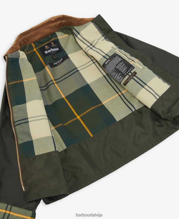 Barbour sievietes eddleston vaskota jaka P8J88A1367 apģērbs arhīvs olīvu/seno