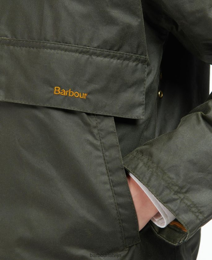 Barbour sievietes eddleston vaskota jaka P8J88A1367 apģērbs arhīvs olīvu/seno
