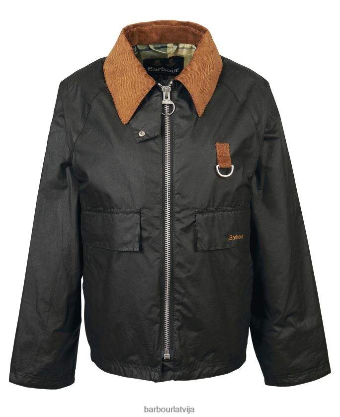 Barbour sievietes eddleston vaskota jaka P8J88A1383 apģērbs arhīvs olīvu/seno