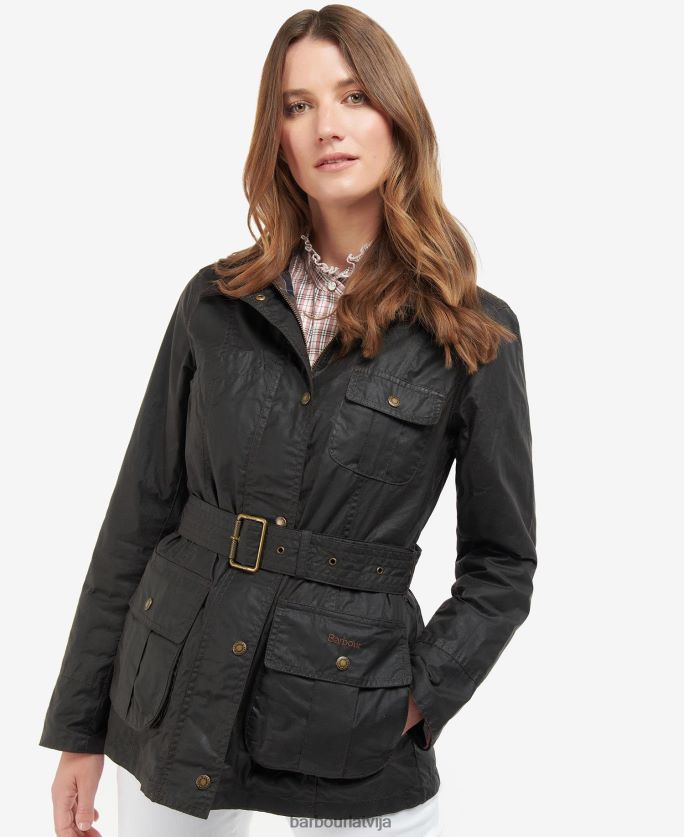 Barbour sievietes jostas beadnell vaskota jaka P8J88A1394 apģērbs zemniecisks/klasisks