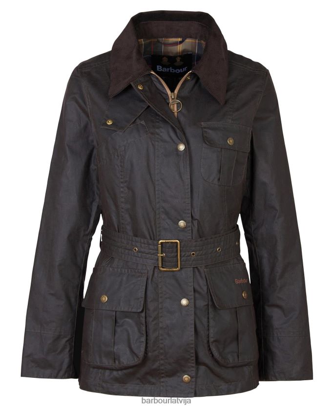 Barbour sievietes jostas beadnell vaskota jaka P8J88A1394 apģērbs zemniecisks/klasisks