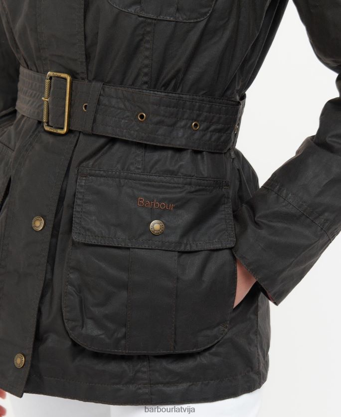Barbour sievietes jostas beadnell vaskota jaka P8J88A1394 apģērbs zemniecisks/klasisks
