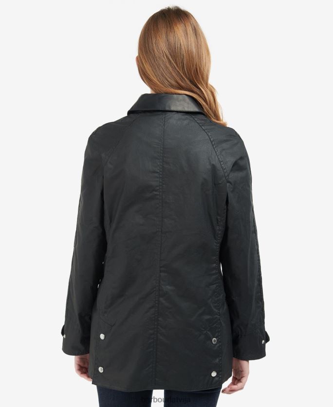 Barbour sievietes premium beadnell vaskota jaka P8J88A1392 apģērbs arhīvs olīvu/seno