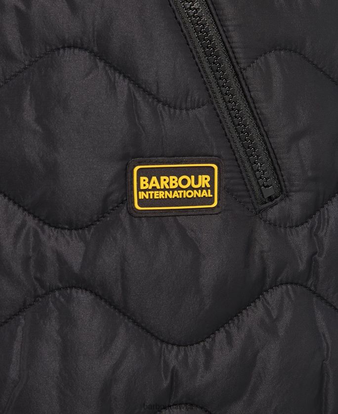 Barbour sievietes Brodhērstas stepēta žakete P8J88A1549 apģērbs palmu zaļš