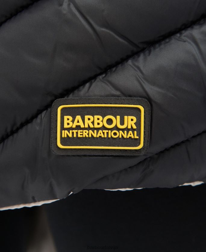 Barbour sievietes Cosford atgriezeniskā žakete P8J88A1574 apģērbs melns/sudraba mākonis