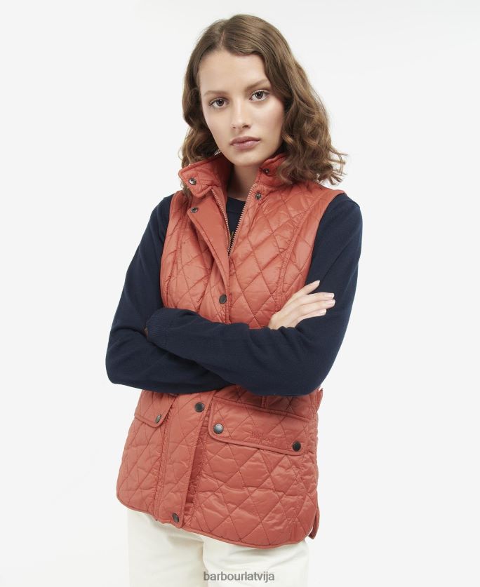Barbour sievietes ūdra zelts P8J88A1544 apģērbs rožu putekļi