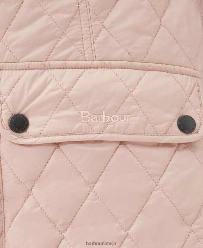 Barbour sievietes ūdra zelts P8J88A1572 apģērbs rožu putekļi