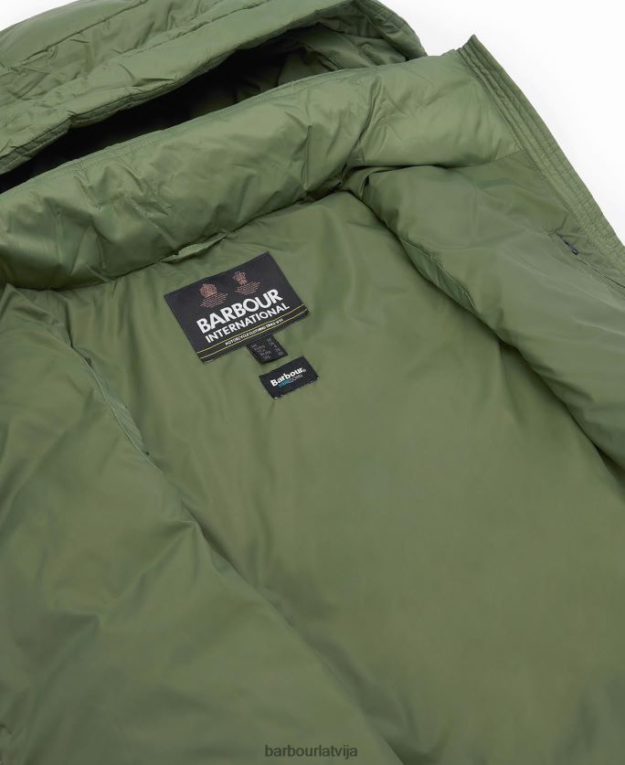 Barbour sievietes halton gilet P8J88A1564 apģērbs zaļie dūmi