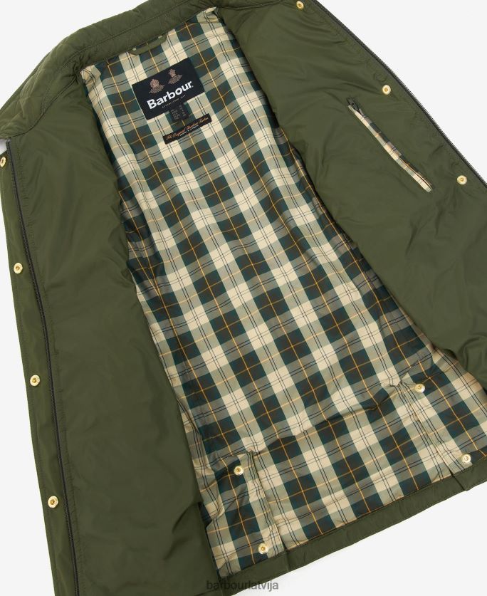 Barbour sievietes jostas aizsardzības žakets P8J88A1556 apģērbs vieglas smiltis/kleita