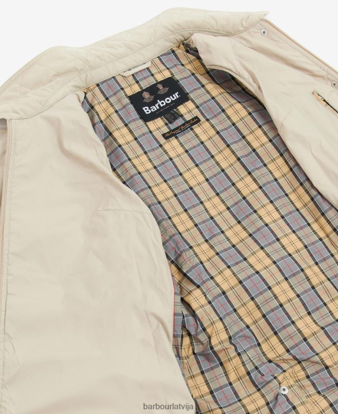 Barbour sievietes jostas aizsardzības žakets P8J88A1567 apģērbs vieglas smiltis/kleita