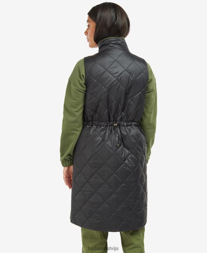 Barbour sievietes knock hill gilet P8J88A1557 apģērbs sadedzināta plēne