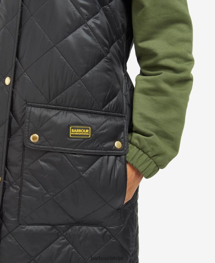 Barbour sievietes knock hill gilet P8J88A1557 apģērbs sadedzināta plēne