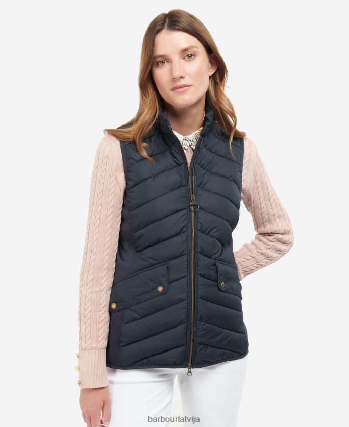 Barbour sievietes stiept kavalērijas žaketu P8J88A1543 apģērbs gaišas smiltis/viegls smilšu merģelis