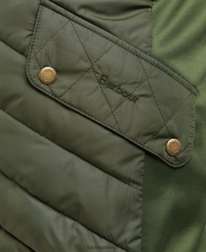 Barbour sievietes stiept kavalērijas žaketu P8J88A1559 apģērbs gaišas smiltis/viegls smilšu merģelis