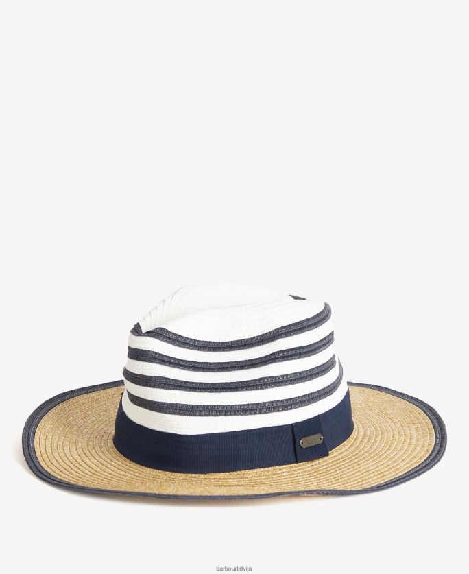 Barbour sievietes Kenmors Fedora P8J88A2428 Piederumi flote/ekru